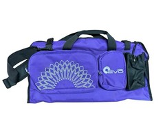 Evo Yoga Matt Carrying Bag Lots of Pockets Water Bottle Slot Purple