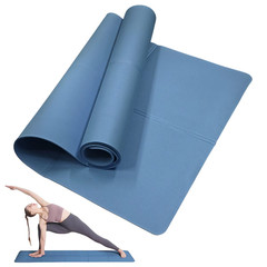 Yoga Mat Sports Fitness EVA Comfortable Foam 4Mm Thick Yoga Mat Sports Yoga and