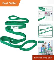 Lightweight 75″ Yoga Strap – Perfect for Pilates, Dance, and Daily Stretching
