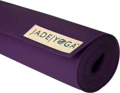 JadeYoga Voyager Yoga Mat, Purple, 1/16″ 24″ x 68″