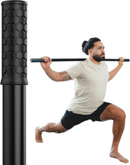 5Ft Yoga Stick Made from Natural Bamboo – Stretching Stick for Mobility, Balance