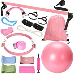 9-Piece at Home Pilates Kit for Beginners & Women | Complete Pilates Equipment