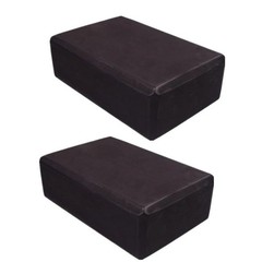 2PCS EVA Foam Yoga Blocks Gym Brick Stretch Exercise Fitness Dance Training Tool