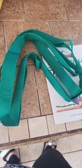 Durable Nylon Stretch Strap with Exercise Guide – Enhance Mobility & Flexibility