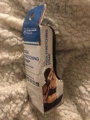 Evolve By Gaiam 6 Foot Yoga Strap – Black. NEW workout excercise