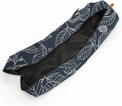 Canvas Yoga Mat Bag with Adjustable Strap & Pockets, Full-Zip Travel Gym Tote fo