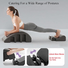 Pilates Spine Corrector Arc Barrel for Back Flexibility, Core Strength & Posture