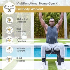 Total Body Band, All-in-one Fitness Band, Full Body Exercise Band for Home Ex…