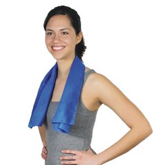 Alphacool PVA Cooling Towel for Men and Women – Soft Absorbent Large, Blue