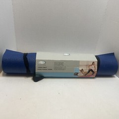 NEW Athletic Works Non Slip Yoga Mat Exercise Training 68 x 24 Inches – Blue