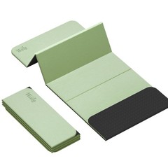 1/2 Inch 70″x24″ Foldable TPE Yoga Mat, Thick Non Slip Pilates Mat