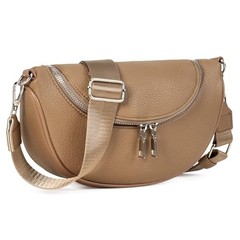Crossbody Bags for women Fashion Sling Purse Shoulder Bag Funny Pack Brown