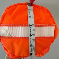 Lululemon Namaste Yoga Tote Mesh Yoga Mat Carrier Bag Pizzaz Neon Orange