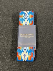 PENDLETON carrying native multi color Metal Buckle Yoga Stretching Strap cotton
