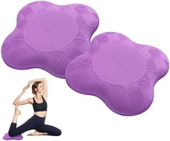 2 packs Yoga Knee Pad Mats Extra Thick for Knees Elbows Wrist Hands Head Foam…