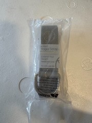 Gaiam 6 Foot Yoga Strap – Extend Your Reach, Maintain Poses Longer – Gray NEW