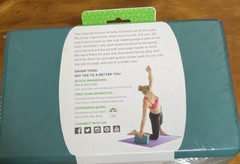 NWT GAIAM FOAM YOGA BLOCK AND YOGA DICE TEAL