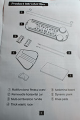 Pilates Board, 6 in 1 Reformer Set, Foldable All Rounder Smart Digital