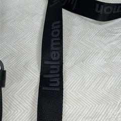 Lululemon Stow and Flow Mat Strap Bag Logo One-Size Black Crossbody OUT OF STOCK