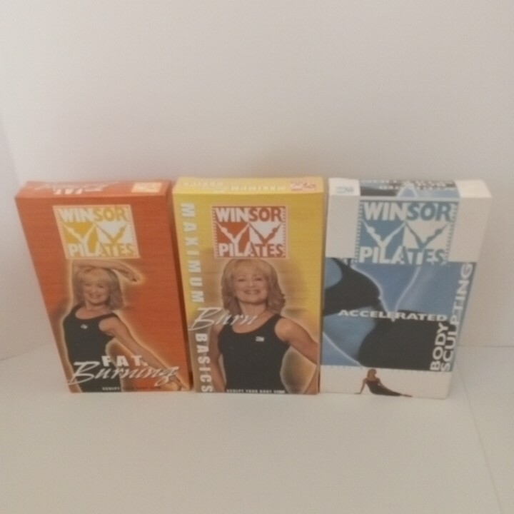 Windsor Pilates Body Sculpting VHS Tapes – Lot of 3 – BRAND NEW SEALED