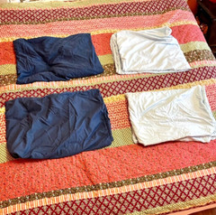 4 Covers fr Yoga Matt 72X46″ Cot Hide-a-Bed Sheets Sleeping Bags Laundry Storage