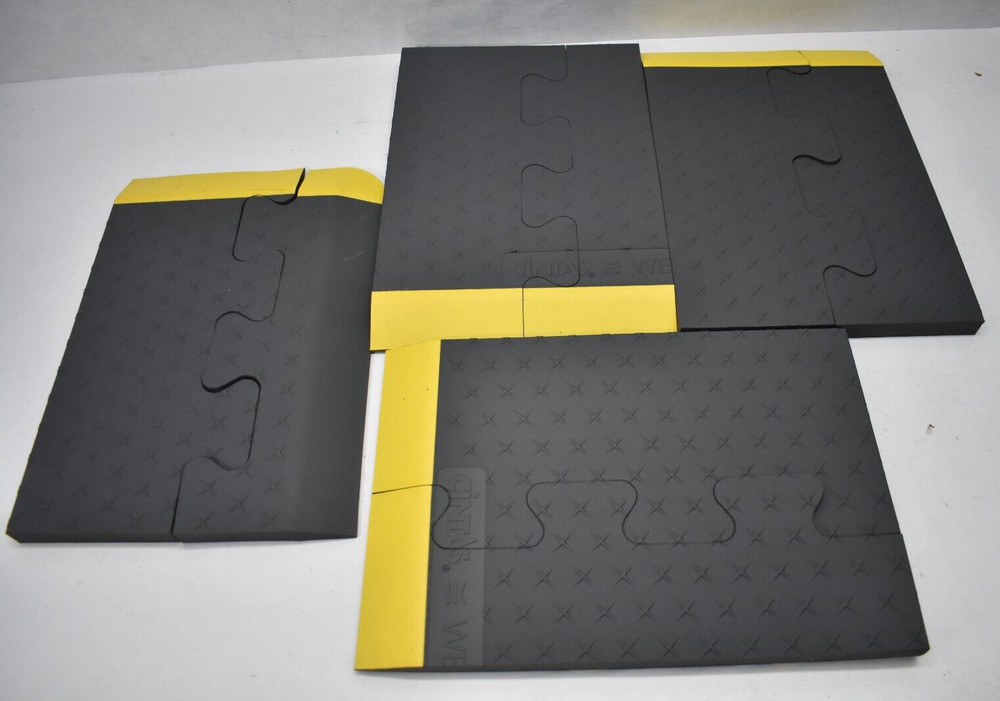 Cintas Wellness Mat Replacement Pieces Ends Puzzle Fittings Connect Anti Fatigue