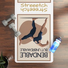 Yurap Designs Bendable But Unbreckable Streeetch Rubber Yoga Mat