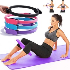 Dual Grip Pilates Ring Body Sport Fitness Magic Circle Weight Exercise Yoga US