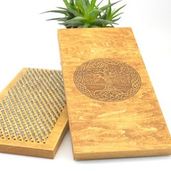 Sadhu Board “Tree of Life” Galvanized Nails 10 mm/0.4 inch