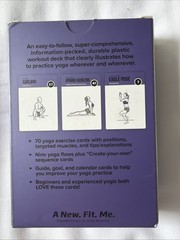 NewMe Fitness Yoga Exercise Cards Complete Set