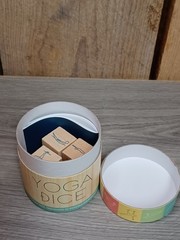 Yoga Dice Set Of 7 Dice Posesand Instructions