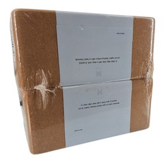Node Fitness Natural Cork Yoga Blocks – Set of 2 Mega Bricks (9x6x4″)