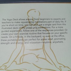 The Yoga Deck: 50 Poses & Meditations for Body, Mind, & Spirit New Olivia Miller