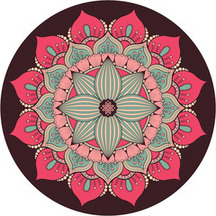Pilates Mat round Oversize Yoga Mat Suede Rubber Non-Slip Dia 140Cm Exercise Mat