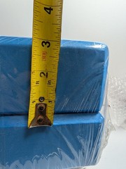 Lot Of 2 Danskin Now Foam Yoga Blocks New Sealed In Package 9″x3″