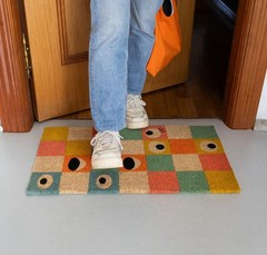 Doormat Outdoor Tables Doormat Coconut with Non Slip PVC Backing…