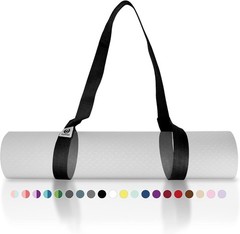 Extra Thick Yoga Strap – Eco-Friendly Cotton Blend for Safety & Comfort