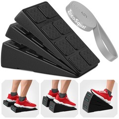 Squat Wedge Block Set of 3/5 – 960 LBS Capacity – Slant Board for Calf Stretc…