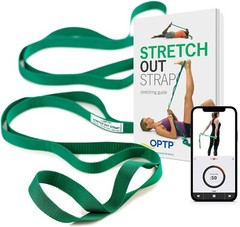 Versatile Stretch Out Strap for Therapy, Yoga & Pilates – 10 Loops, 0.25 lbs