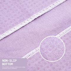 Hot Yoga Towel – Microfiber Non Slip Yoga Mat Towel with Grip Dot Sweat Absorben