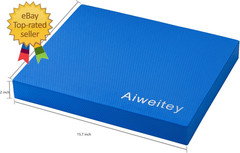 Stability Trainer Pad – Foam Balance Exercise Pad Cushion for Therapy, Yoga, Dan