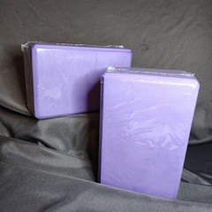 Foam Blocks Yoga Props 2 Pcs for Exercise Stretching and Meditation