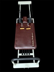 Pilates Reformer- New Roller Wheels & Shoulder Pads. Foot Bar/Swivel Handles