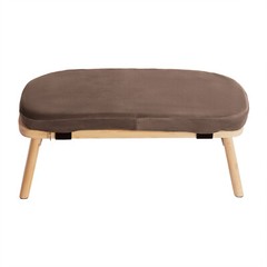 Folding Meditation Bench Portable Bamboo Kneeling Chair for Deep Meditation
