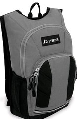 Everest 16″ Mini Hiking Pack Dark Gray All Ages Unisex HK100-DGRY/BK Sports