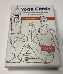Yoga Cards Workout Cards Professional Study, Sequencing And Practice Guide Class