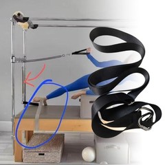 Pilates Equipment Strap Pilates Reformer Belt Core Bed Accessories for Indoor