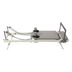 Foldable Pilates Reformer Machine Full Body Workout Cardio Yoga Fitness Reformer