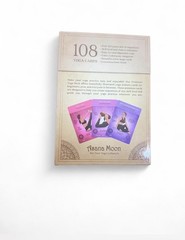 Asana Moon Premium Yoga Cards Deck 108 Poses, 12 Sequences, Extra-Large