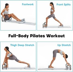 Pilates Reformer Multifunctional Pilates Equipment Abs Workout & Leg Exercise